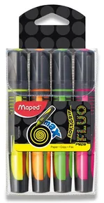 Textmarker Maped Fluo Peps Max 4er-Set